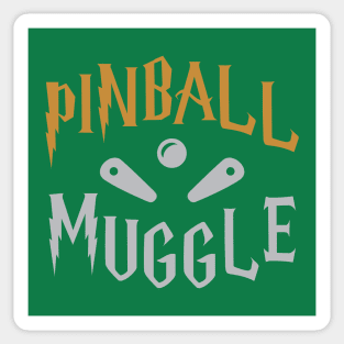 Pinball Muggle Sticker